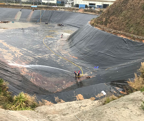 通许废水池清理